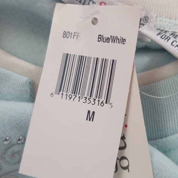 NWT Hasting & Smith blue reindeer sweatshirt Sz M - Picture 6 of 8